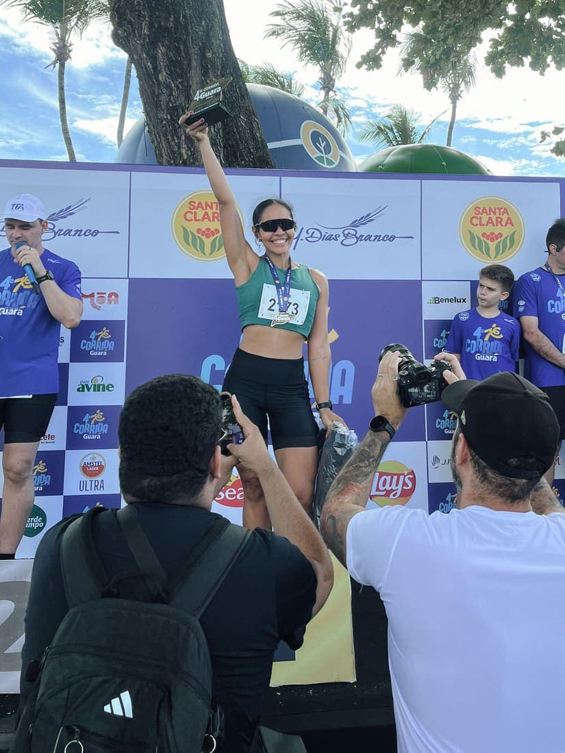 Pódio de corrida