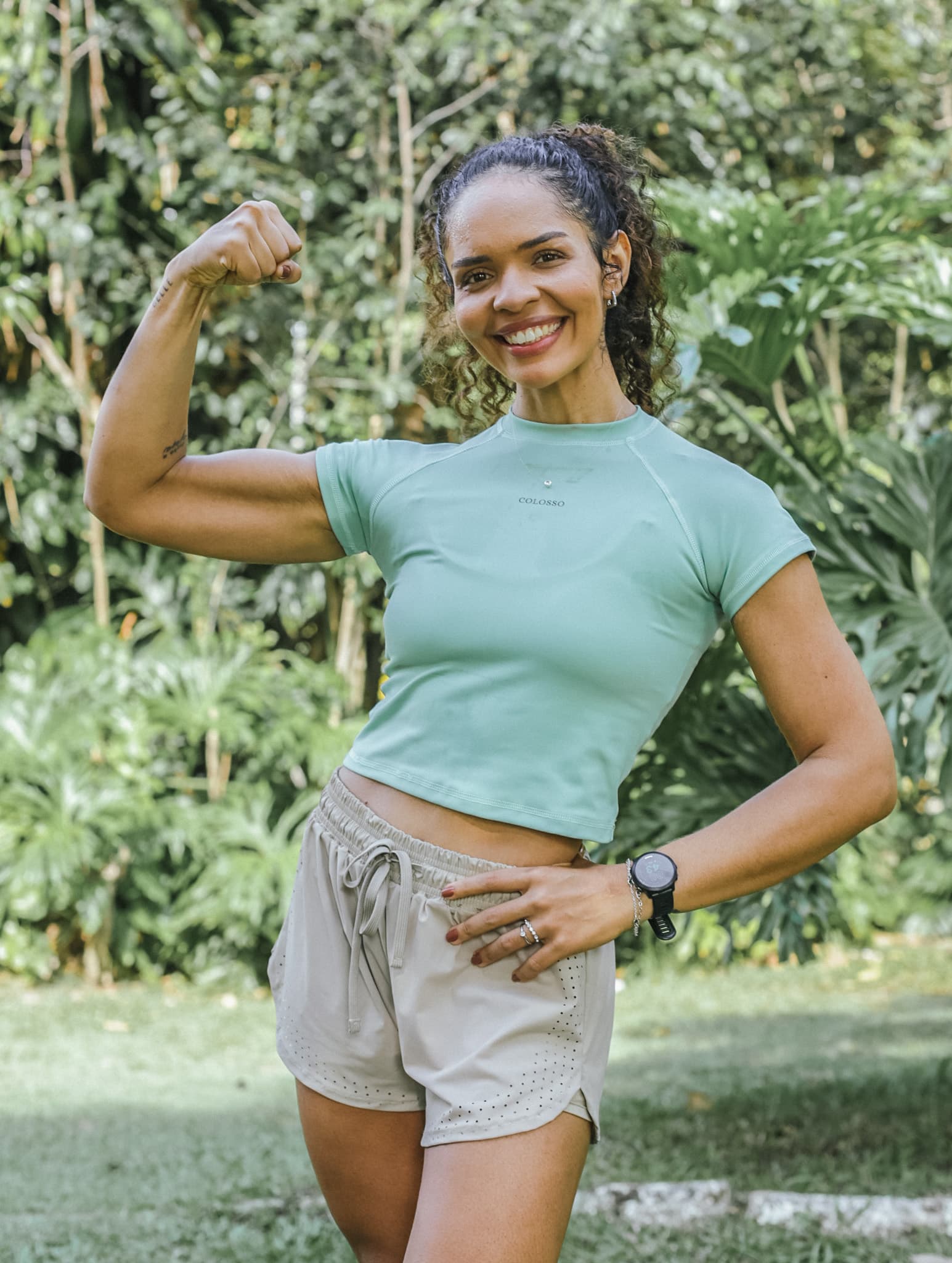 Rosa Moura, personal trainer